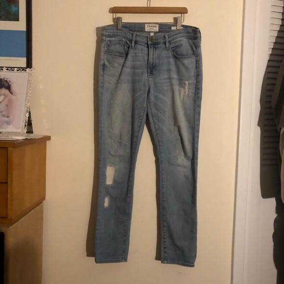 Frame | Le Garçon Patch Jeans - Picture 2 of 7